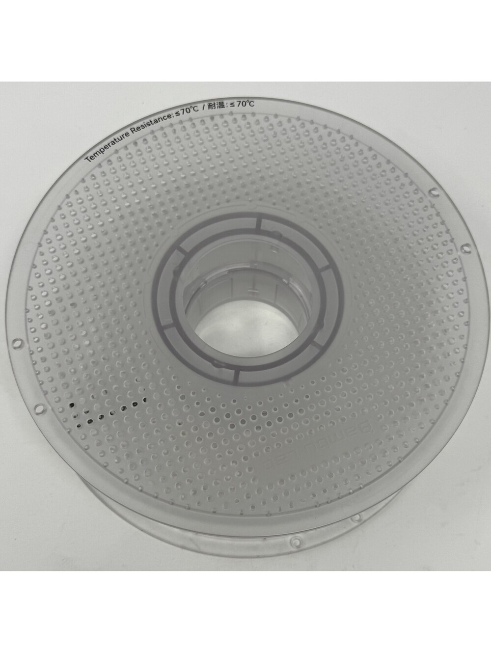 Bambu Lab Reusable Filament Spool – Clear – AMS Compatible Empty Spool Only - Picture 4 of 6